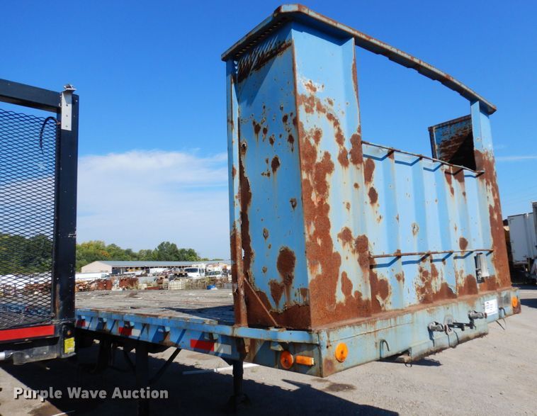 image for item DR0532 1980 Dorsey DGTW-I-276  flatbed trailer