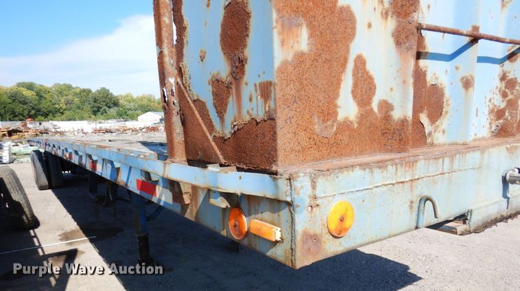 image for item DR0532 1980 Dorsey DGTW-I-276  flatbed trailer
