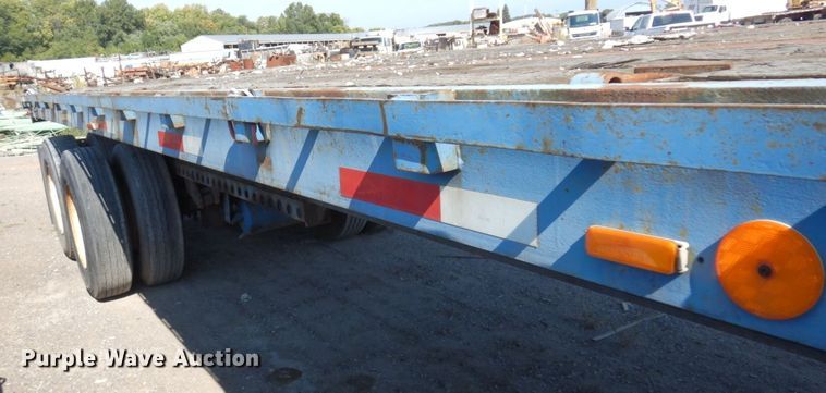 image for item DR0532 1980 Dorsey DGTW-I-276  flatbed trailer