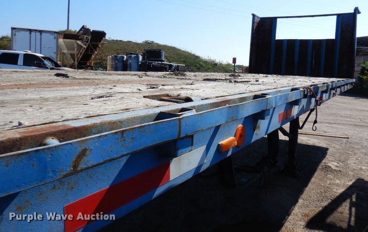 image for item DR0532 1980 Dorsey DGTW-I-276  flatbed trailer