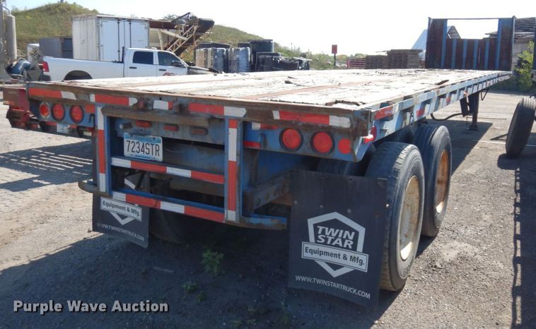 image for item DR0532 1980 Dorsey DGTW-I-276  flatbed trailer