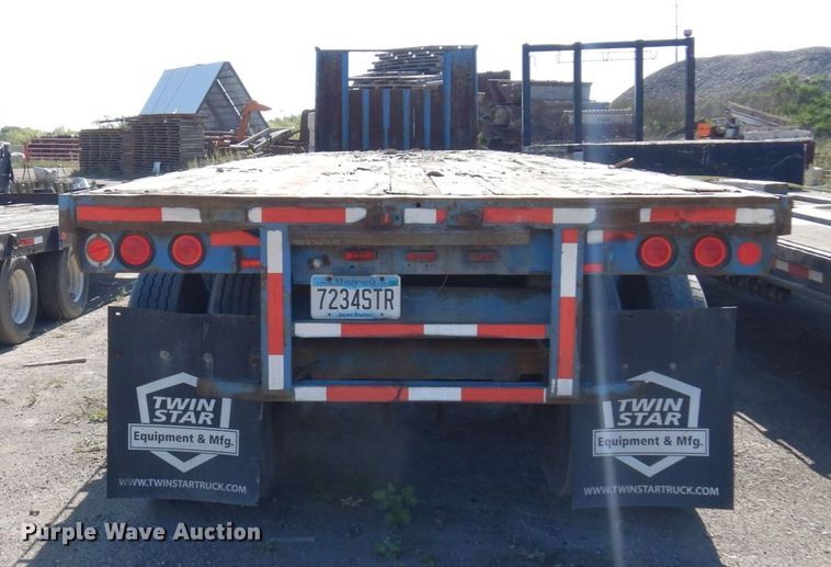 image for item DR0532 1980 Dorsey DGTW-I-276  flatbed trailer