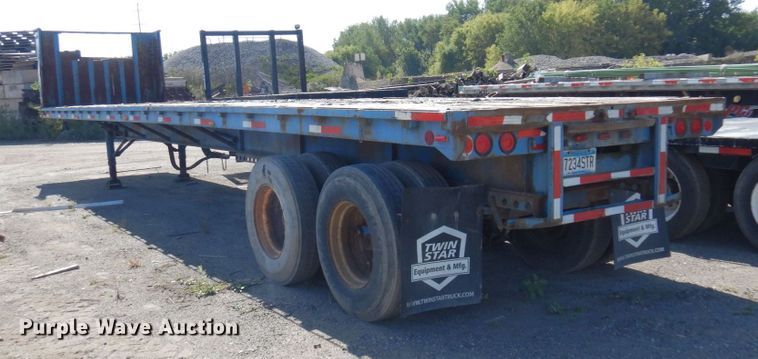 image for item DR0532 1980 Dorsey DGTW-I-276  flatbed trailer