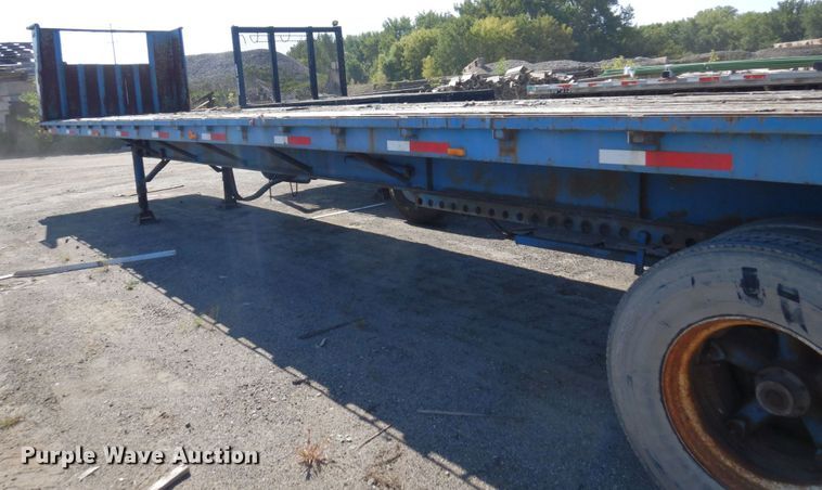 image for item DR0532 1980 Dorsey DGTW-I-276  flatbed trailer