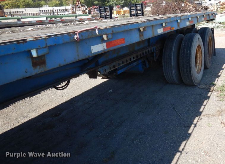 image for item DR0532 1980 Dorsey DGTW-I-276  flatbed trailer