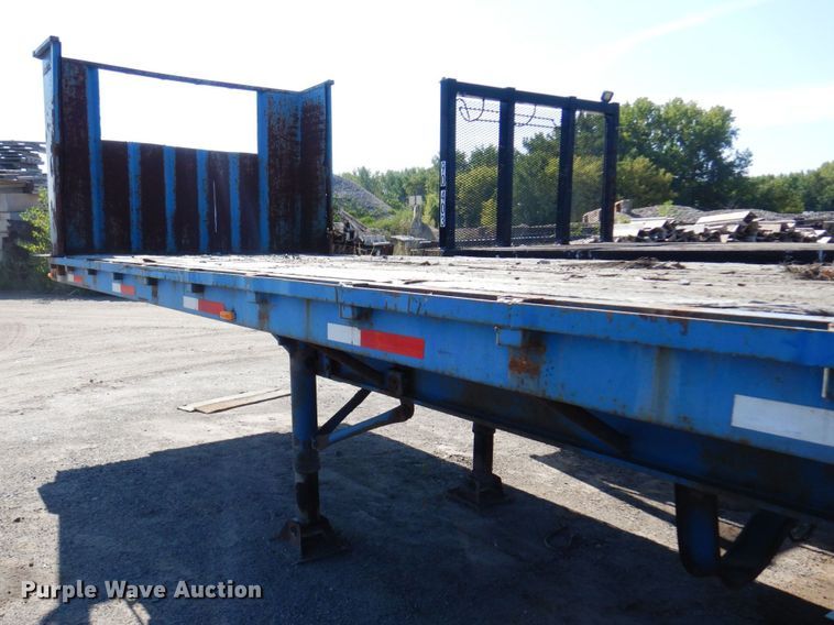 image for item DR0532 1980 Dorsey DGTW-I-276  flatbed trailer