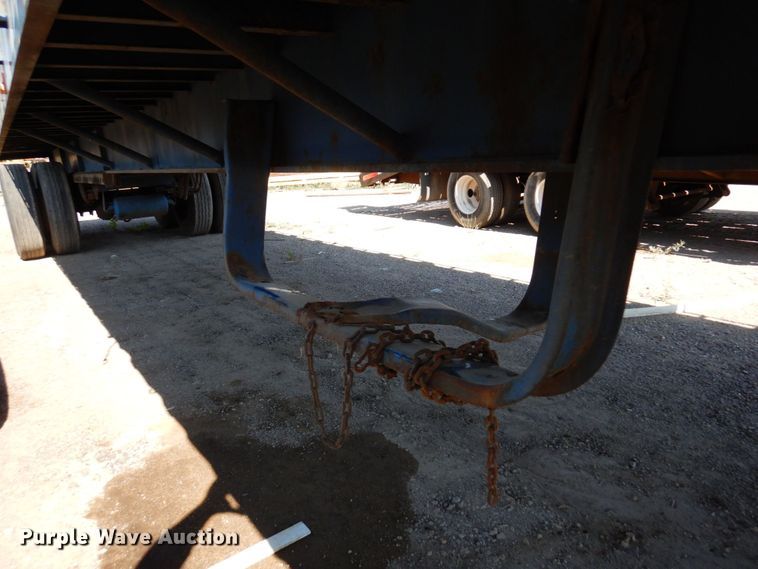 image for item DR0532 1980 Dorsey DGTW-I-276  flatbed trailer