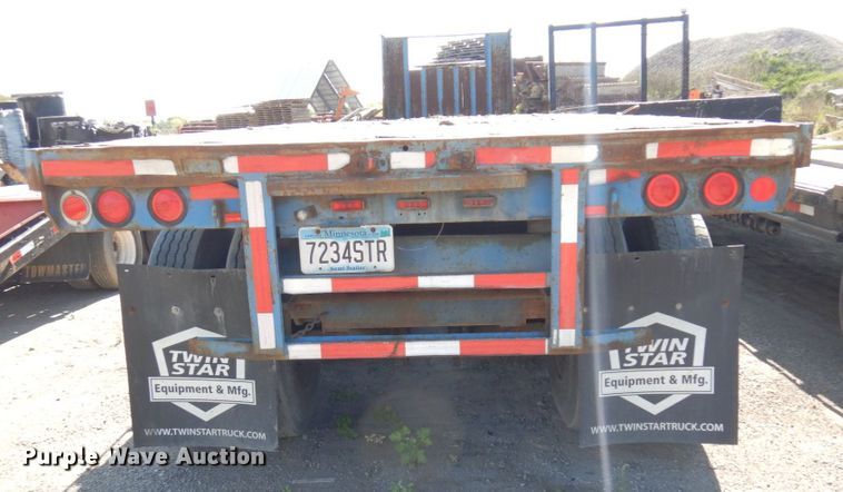 image for item DR0532 1980 Dorsey DGTW-I-276  flatbed trailer