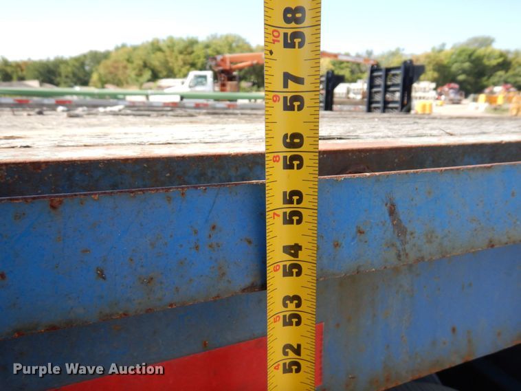 image for item DR0532 1980 Dorsey DGTW-I-276  flatbed trailer