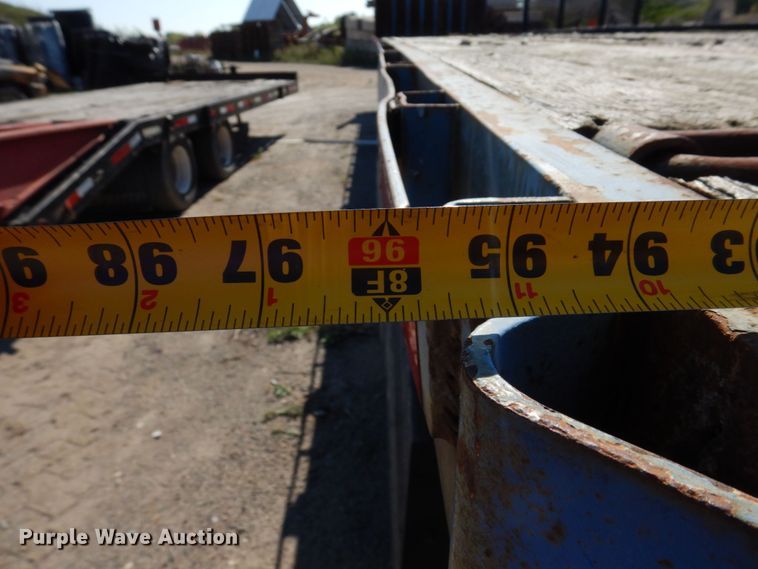 image for item DR0532 1980 Dorsey DGTW-I-276  flatbed trailer