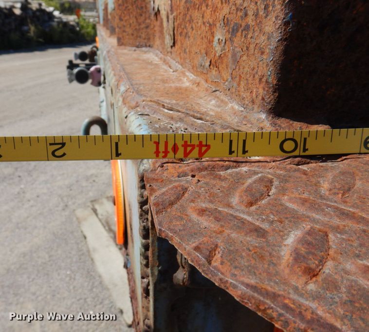 image for item DR0532 1980 Dorsey DGTW-I-276  flatbed trailer