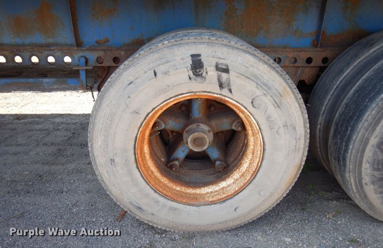 image for item DR0532 1980 Dorsey DGTW-I-276  flatbed trailer