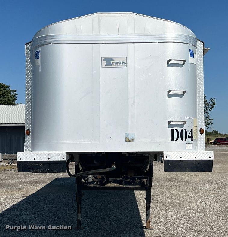 image for item IA9152 2005 Travis  end dump trailer