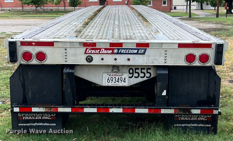 image for item IA9211 2016 Great Dane  flatbed trailer