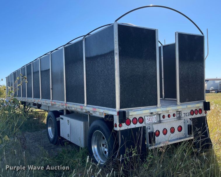 image for item JD9339 2006 Wilson ACF300  flatbed trailer