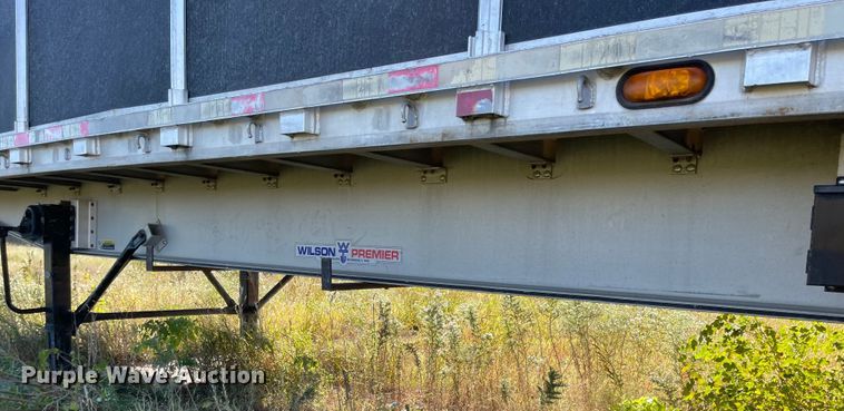 image for item JD9339 2006 Wilson ACF300  flatbed trailer