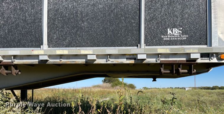 image for item JD9339 2006 Wilson ACF300  flatbed trailer