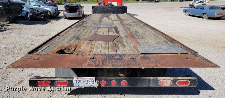 image for item JL9364 2003 Trail-Eze TE701  drop tilt deck equipment trailer