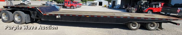 image for item JL9364 2003 Trail-Eze TE701  drop tilt deck equipment trailer