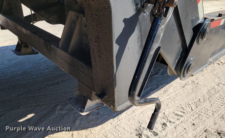 image for item JL9364 2003 Trail-Eze TE701  drop tilt deck equipment trailer