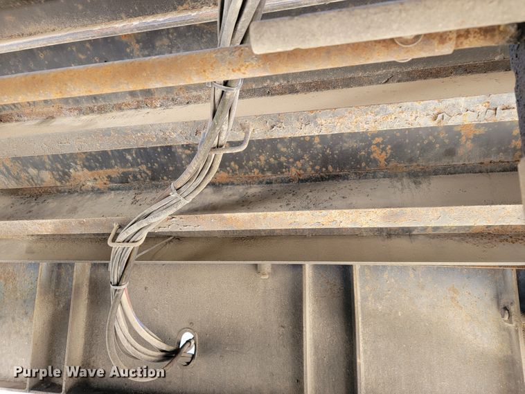 image for item JL9364 2003 Trail-Eze TE701  drop tilt deck equipment trailer