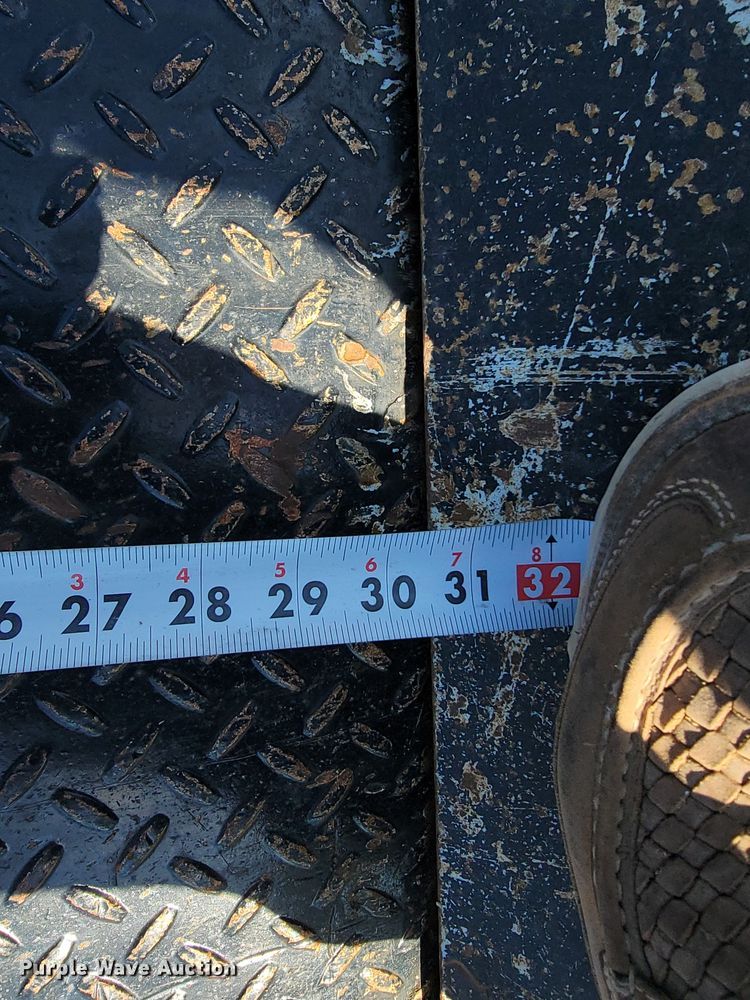 image for item JL9364 2003 Trail-Eze TE701  drop tilt deck equipment trailer