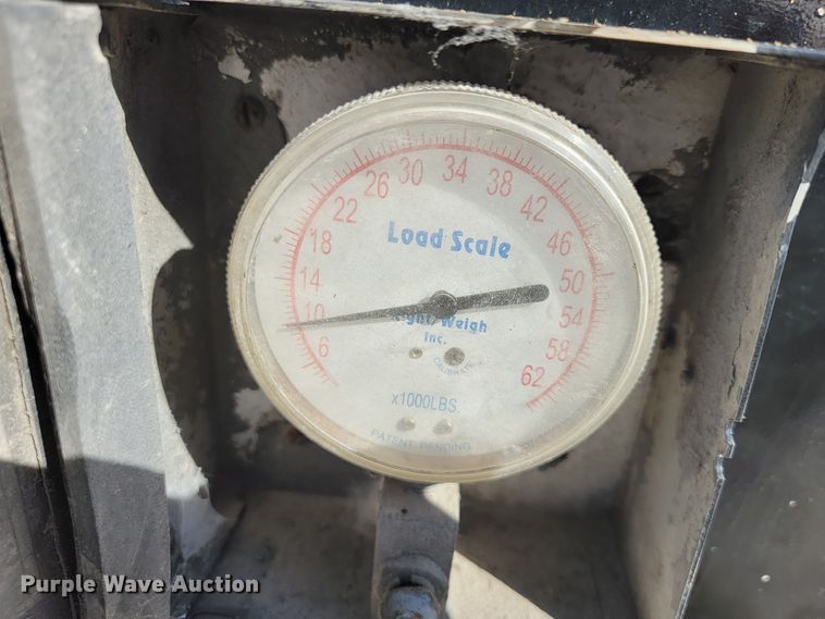 image for item JL9364 2003 Trail-Eze TE701  drop tilt deck equipment trailer