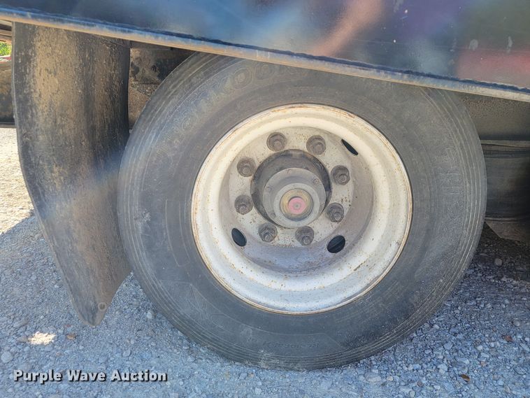 image for item JL9364 2003 Trail-Eze TE701  drop tilt deck equipment trailer