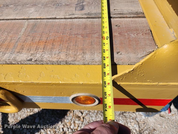 image for item KC9415 1996 Towmaster T40  equipment trailer