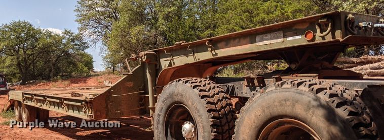 image for item LK9125 1968 Iron Works Wausau  equipment trailer