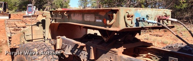 image for item LK9125 1968 Iron Works Wausau  equipment trailer