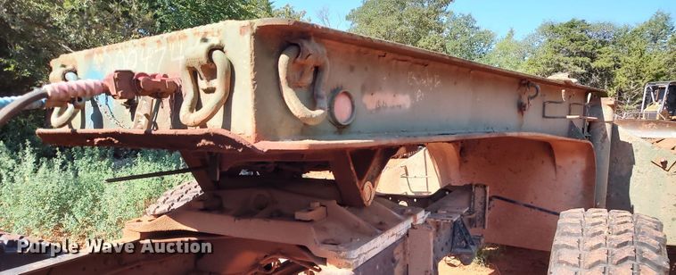 image for item LK9125 1968 Iron Works Wausau  equipment trailer