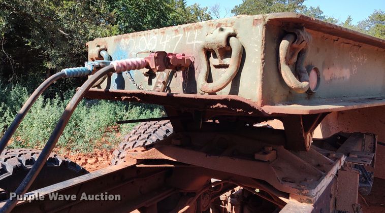 image for item LK9125 1968 Iron Works Wausau  equipment trailer