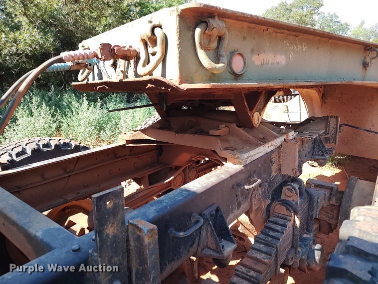 image for item LK9125 1968 Iron Works Wausau  equipment trailer