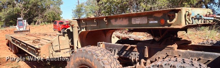 image for item LK9125 1968 Iron Works Wausau  equipment trailer