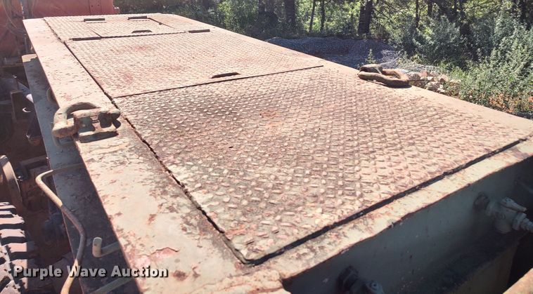 image for item LK9125 1968 Iron Works Wausau  equipment trailer