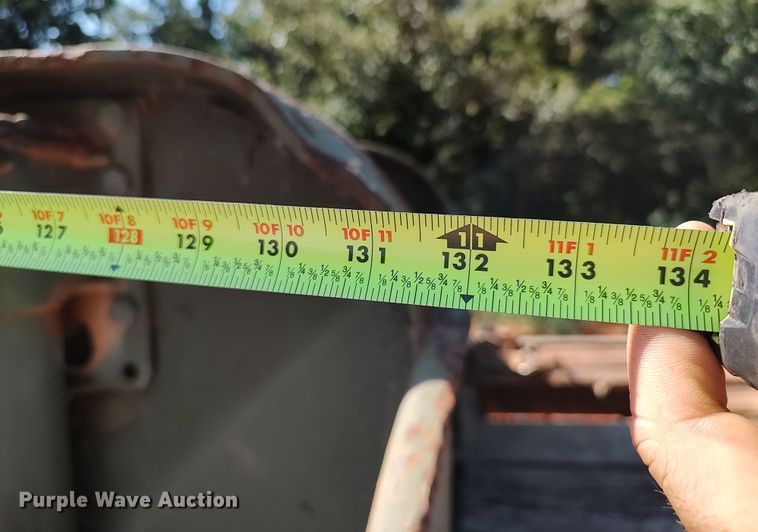 image for item LK9125 1968 Iron Works Wausau  equipment trailer