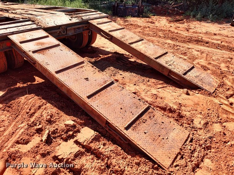 image for item LK9125 1968 Iron Works Wausau  equipment trailer