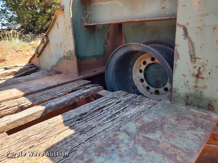 image for item LK9125 1968 Iron Works Wausau  equipment trailer