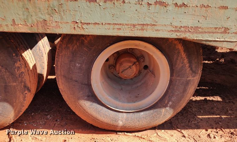 image for item LK9125 1968 Iron Works Wausau  equipment trailer