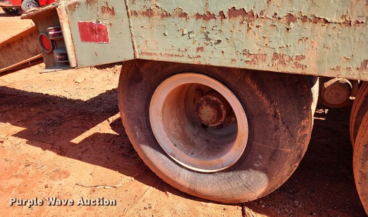 image for item LK9125 1968 Iron Works Wausau  equipment trailer