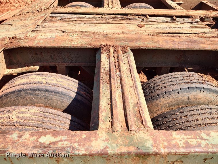 image for item LK9125 1968 Iron Works Wausau  equipment trailer