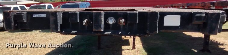 image for item LK9851 1981 Nabors  flatbed trailer