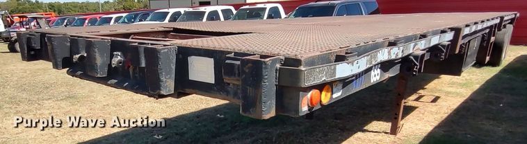 image for item LK9851 1981 Nabors  flatbed trailer
