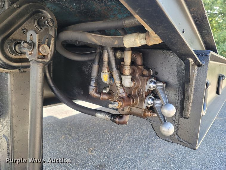 image for item LM9770 1997 Shop built  drop deck equipment trailer