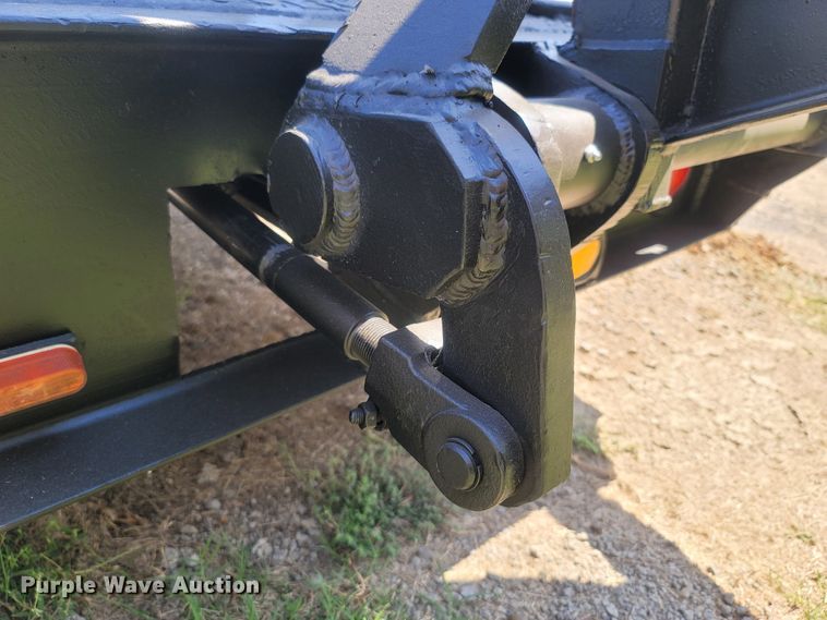 image for item LM9770 1997 Shop built  drop deck equipment trailer