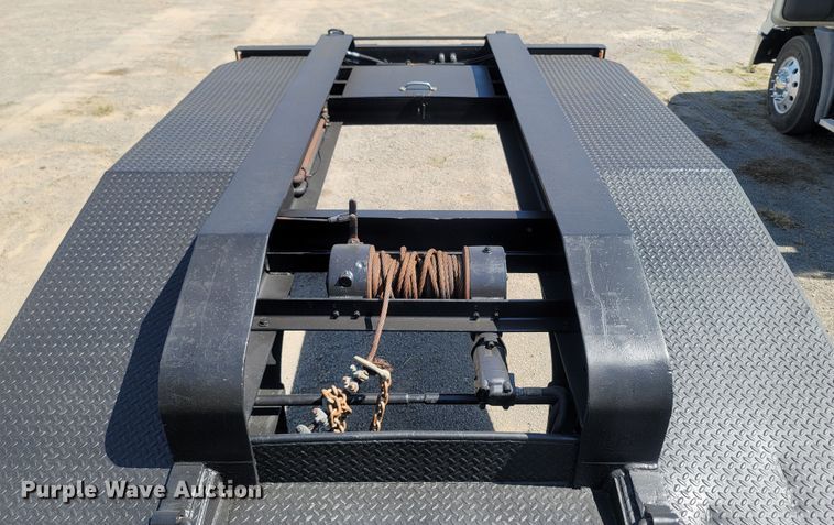 image for item LM9770 1997 Shop built  drop deck equipment trailer