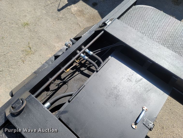 image for item LM9770 1997 Shop built  drop deck equipment trailer