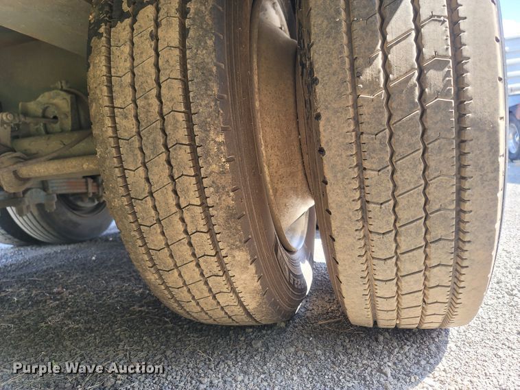 image for item LM9770 1997 Shop built  drop deck equipment trailer