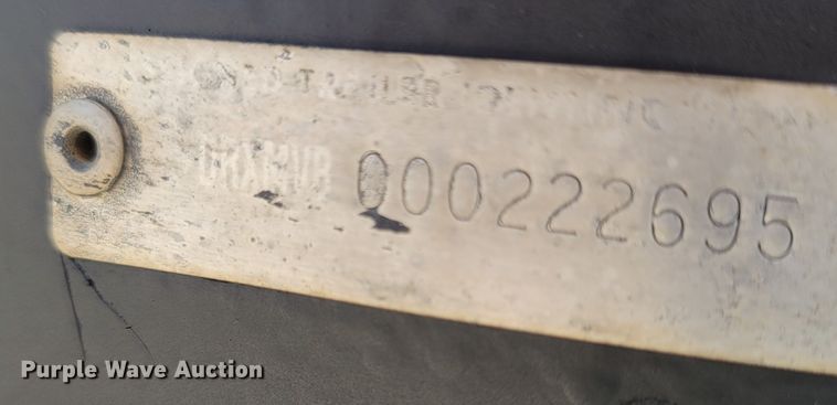 image for item LM9770 1997 Shop built  drop deck equipment trailer